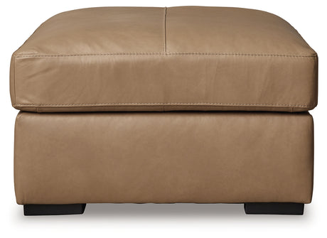 Bandon Oversized Accent Ottoman (Color: Toffee)