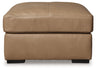 Bandon Oversized Accent Ottoman (Color: Toffee)