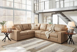 Bandon 3-Piece Sectional (Color: Toffee)