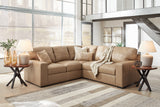 Bandon 2-Piece Sectional (Color: Toffee)