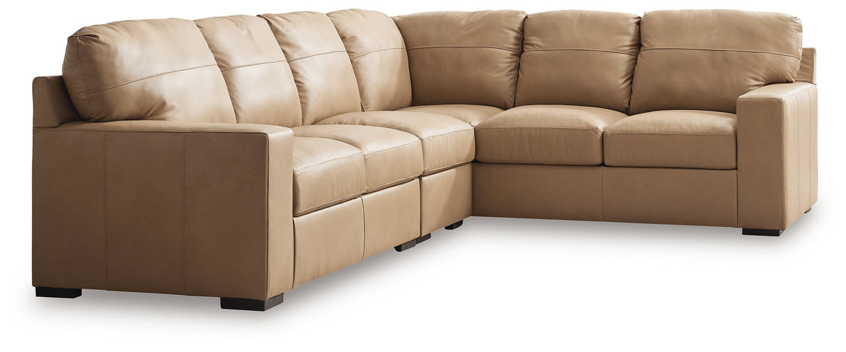 Bandon 3-Piece Sectional (Color: Toffee)