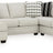 Huntsworth 4-Piece Sectional with Chaise (Color: Dove Gray, Sectional Orientation: Left Arm Facing)