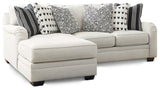 Huntsworth 3-Piece Sectional with Ottoman (Left-Arm Facing Corner Chaise, Right-Arm Facing Loveseat, Oversized Accent Ottoman)