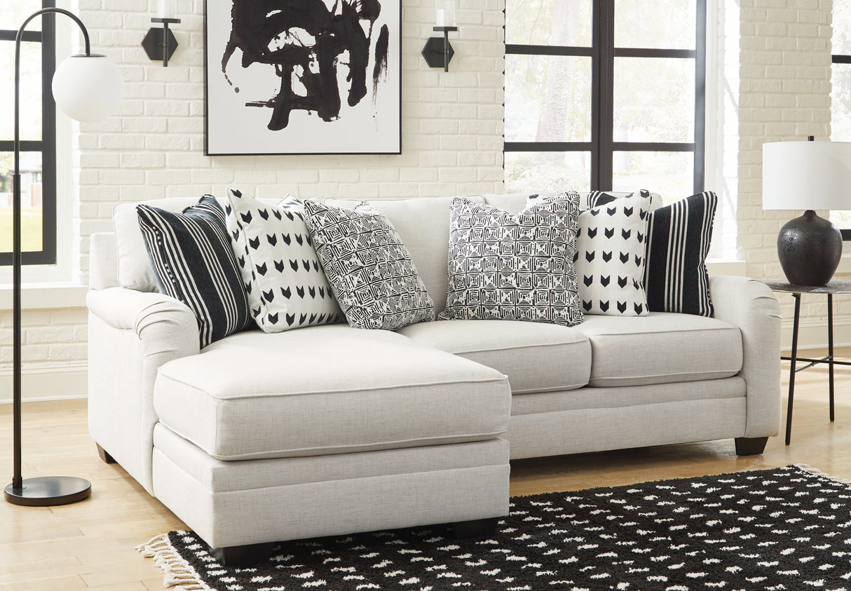 Huntsworth 3-Piece Sectional with Ottoman (Left-Arm Facing Corner Chaise, Right-Arm Facing Loveseat, Oversized Accent Ottoman)