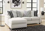 Huntsworth 3-Piece Sectional with Ottoman (Left-Arm Facing Corner Chaise, Right-Arm Facing Loveseat, Oversized Accent Ottoman)