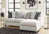 Huntsworth 2-Piece Sectional with Chaise (Color: Dove Gray, Sectional Orientation: Right Arm Facing)