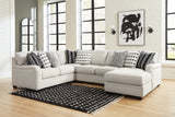 Huntsworth 5-Piece Sectional with Ottoman (Right-Arm Facing Corner Chaise, Armless Loveseat, Left-Arm Facing Loveseat, Wedge, Oversized Accent Ottoman)