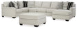 Huntsworth 6-Piece Sectional with Ottoman (Right-Arm Facing Corner Chaise, Armless Loveseat, Armless Chair, Left-Arm Facing Loveseat, Wedge, Oversized Accent Ottoman)