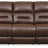 Stoneland Power Reclining Sofa (Color: Chocolate)