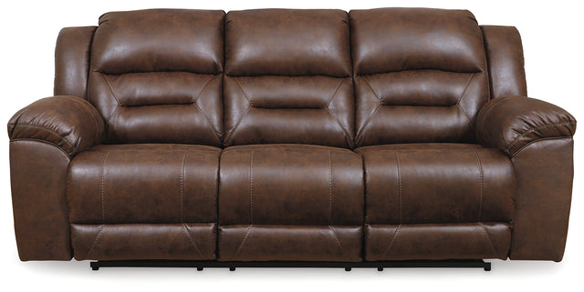 Stoneland Power Reclining Sofa (Color: Chocolate)
