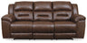 Stoneland Power Reclining Sofa (Color: Chocolate)