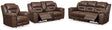 Stoneland Reclining Sofa, Loveseat and Recliner