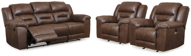 Stoneland Reclining Sofa and 2 Power Recliners