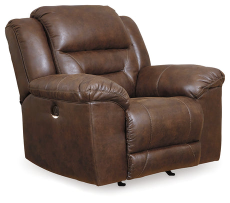 Stoneland Power Recliner (Color: Chocolate)