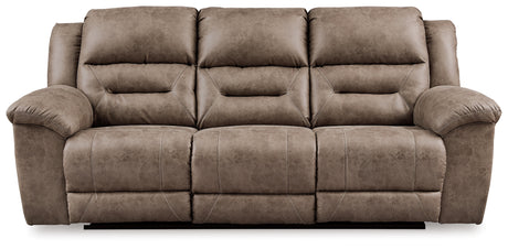 Stoneland Reclining Sofa (Color: Fossil)