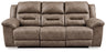 Stoneland Reclining Sofa (Color: Fossil)