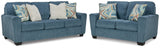 Cashton Queen Sofa Sleeper and Loveseat