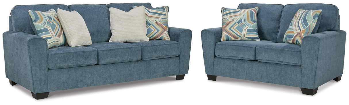 Cashton 2-Piece Sofa and Loveseat (Sofa, Loveseat)