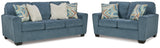 Cashton 2-Piece Sofa and Loveseat (Sofa, Loveseat)