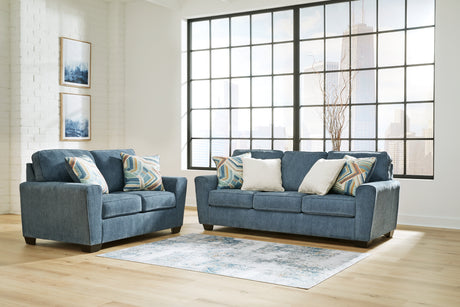 Cashton 2-Piece Sofa and Loveseat (Sofa, Loveseat)