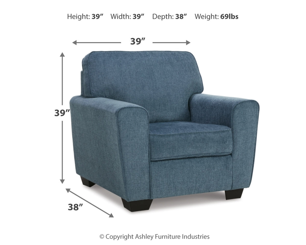 Cashton 2-Piece Chair and Ottoman (Chair, Ottoman)