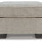 Cashton Ottoman (Color: Ice)