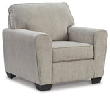 Cashton 2-Piece Chair and Ottoman (Chair, Ottoman)