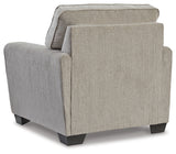 Cashton 2-Piece Chair and Ottoman (Chair, Ottoman)