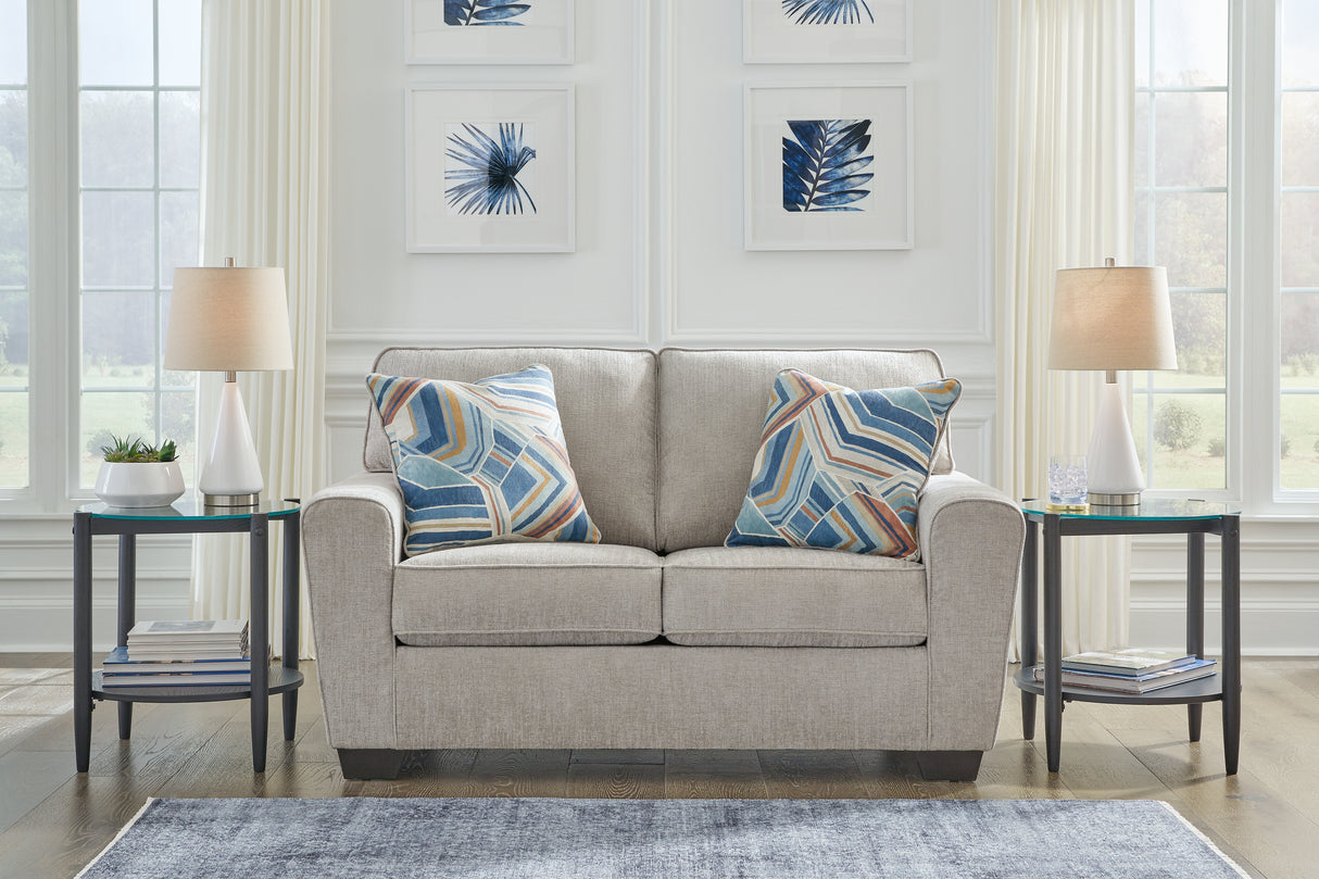 Cashton Loveseat (Color: Ice)