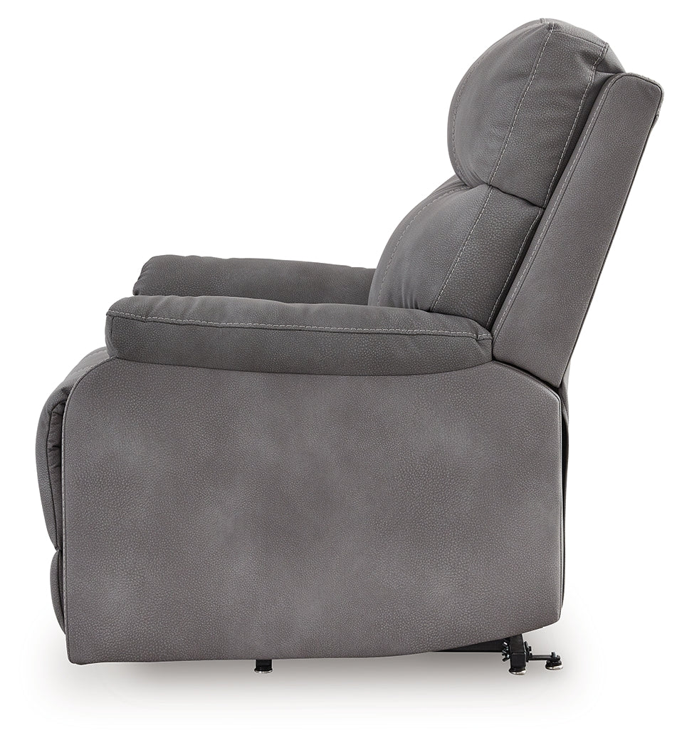 Next-Gen Durapella Power Lift Recliner (Color: Slate)