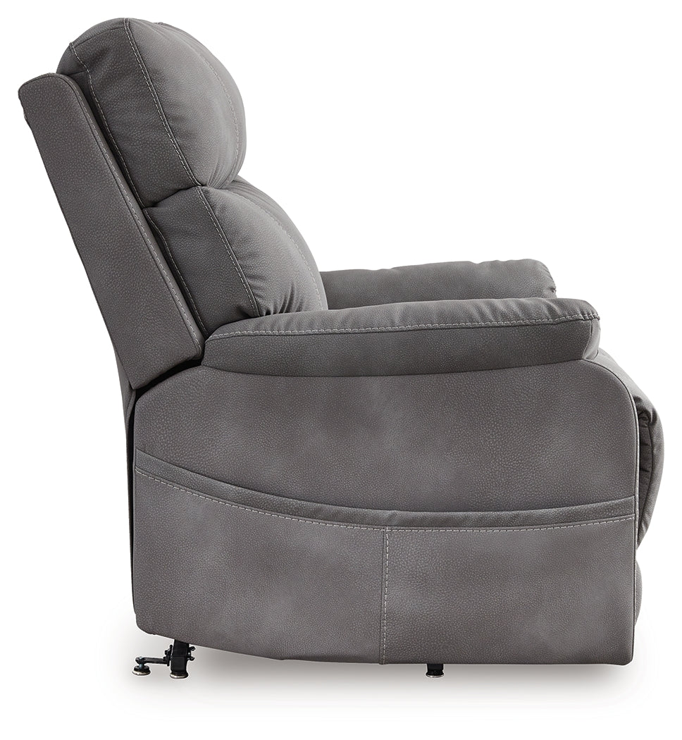 Next-Gen Durapella Power Lift Recliner (Color: Slate)