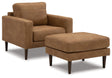 Telora 2-Piece Chair and Ottoman (Chair, Ottoman)