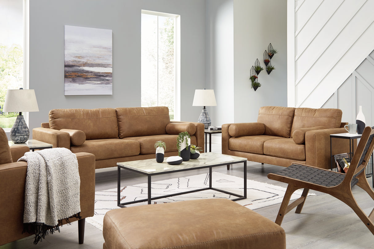 Telora 4-Piece Sofa, Loveseat, Chair and Ottoman (Sofa, Loveseat, Chair, Ottoman)