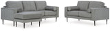 Hazela 2-Piece Sofa Chaise and Loveseat