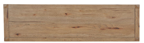 Vineyard Row - Seven-Drawer Dresser - Light Brown