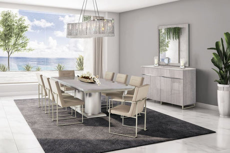 Marin - Mirror - Greige