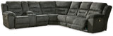 Nettington 3-Piece Power Reclining Sectional (Configuration: 4-Piece (Nettington Left-Arm Facing Power Reclining Loveseat with Console, Nettington Armless Chair, Nettington Right-Arm Facing Power Reclining Loveseat, Nettington Wedge))