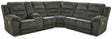 Nettington 3-Piece Power Reclining Sectional (Configuration: 3-Piece (Nettington Left-Arm Facing Power Reclining Loveseat with Console, Nettington Right-Arm Facing Power Reclining Loveseat, Nettington Wedge))