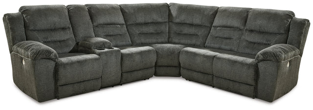 Nettington 3-Piece Power Reclining Sectional (Configuration: 3-Piece (Nettington Left-Arm Facing Power Reclining Loveseat with Console, Nettington Right-Arm Facing Power Reclining Loveseat, Nettington Wedge))