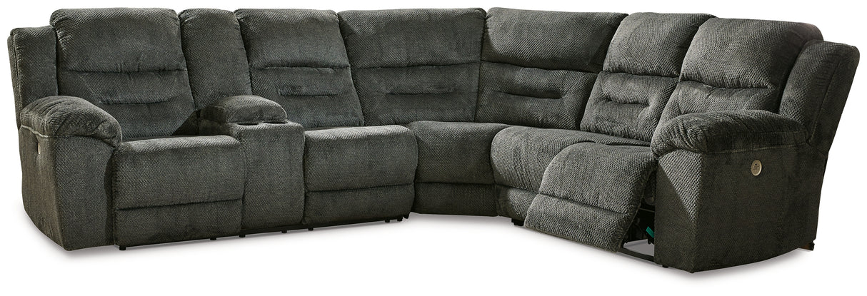 Nettington 3-Piece Power Reclining Sectional (Configuration: 3-Piece (Nettington Left-Arm Facing Power Reclining Loveseat with Console, Nettington Right-Arm Facing Power Reclining Loveseat, Nettington Wedge))