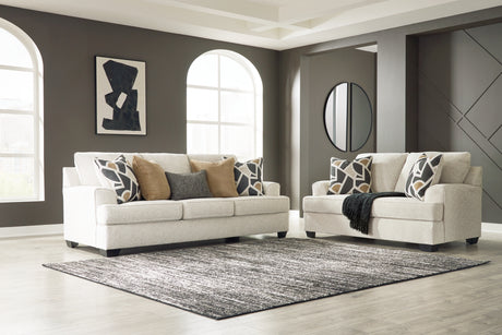 Heartcort 2-Piece Sofa and Loveseat (Sofa, Loveseat)