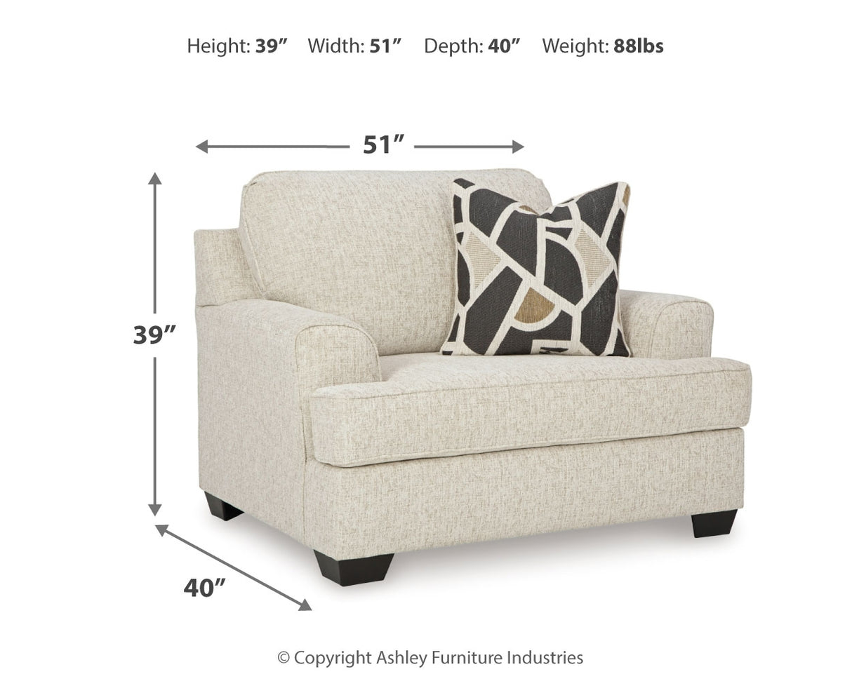 Heartcort 4-Piece Sofa, Loveseat, Chair and Ottoman (Sofa, Loveseat, Oversized Chair, Ottoman)