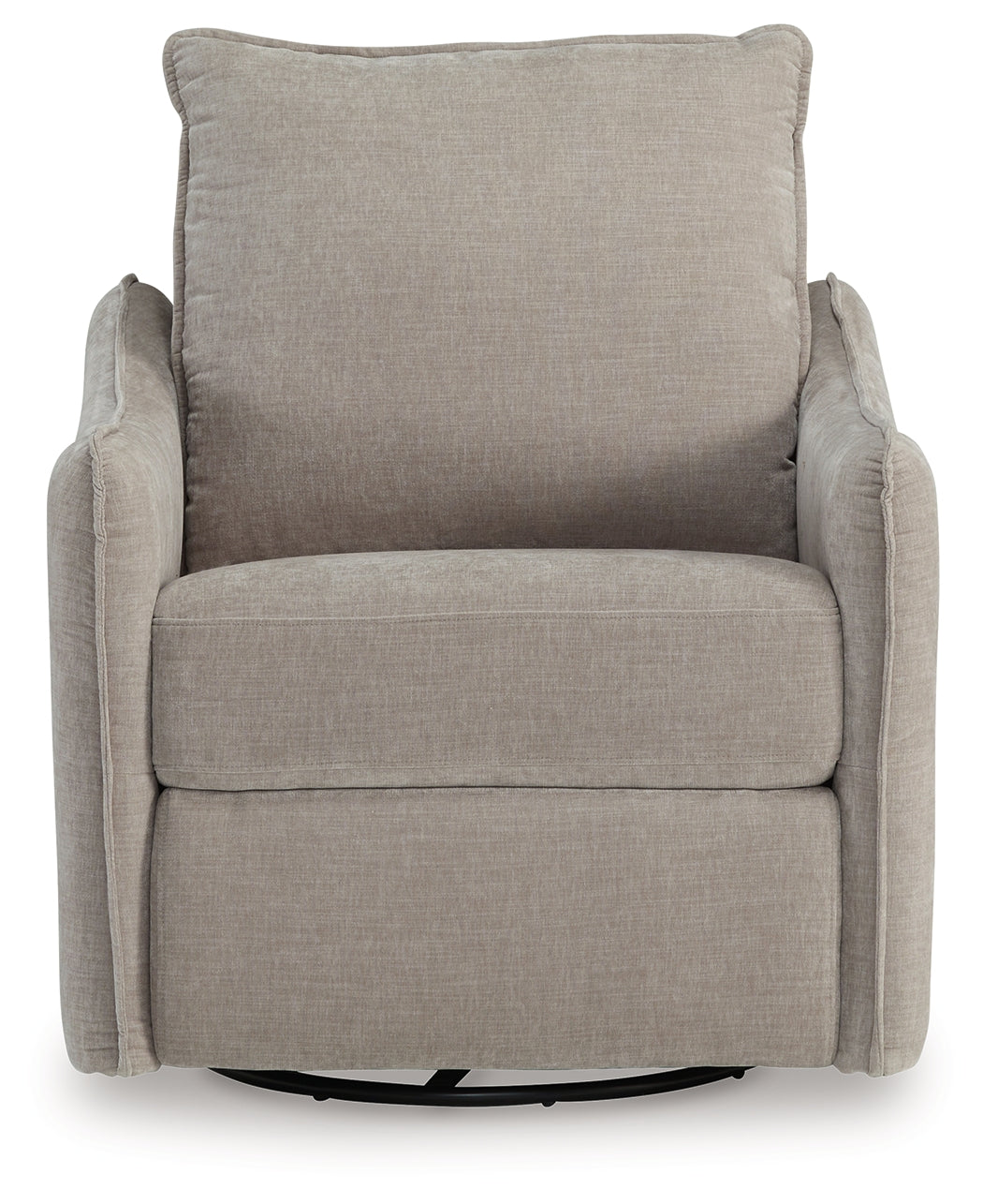 McBurg Swivel Power Recliner (Color: Taupe)