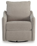 McBurg Swivel Power Recliner (Color: Taupe)