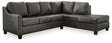Valderno 2-Piece Sectional with Chaise (Color: Fog)