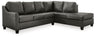 Valderno 2-Piece Sectional with Chaise (Color: Fog)