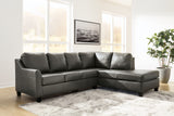 Valderno 2-Piece Sectional with Chaise (Color: Fog)