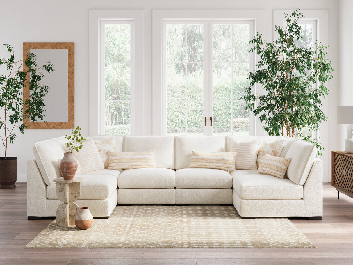 Donelson Creek 6-Piece Sectional (Configuration: 6-Piece (Donelson Creek Armless Chair, Donelson Creek Armless Chair, Donelson Creek Armless Chair, Donelson Creek Armless Chair, Donelson Creek Left-Arm/Right-Arm Facing Corner Chair, Donelson Creek Left-Arm/Right-Arm Facing Corner Chair))