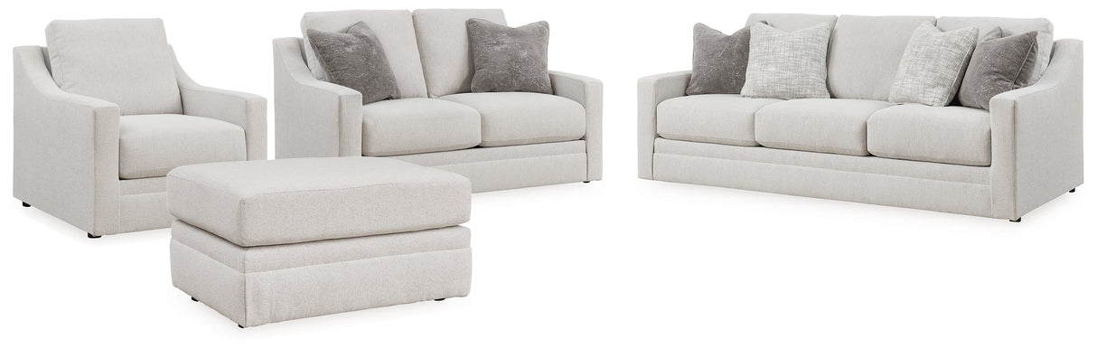 Maitelynn 4-Piece Sofa, Loveseat, Chair and Ottoman (Sofa, Loveseat, Chair, Ottoman)