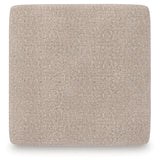 Newellen Oversized Accent Ottoman (Color: Hemp)